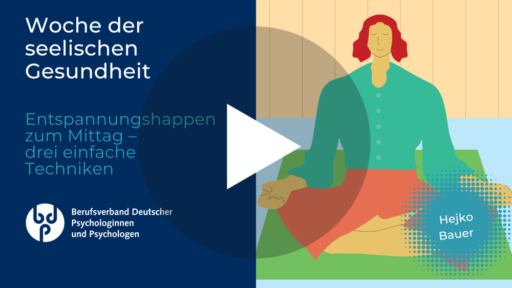 Entspannungshappen zum Mittag