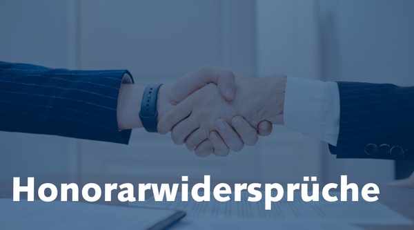 Einigung in Berlin bei Honorarwidersprüchen