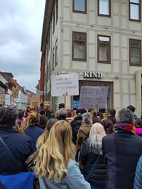 Kundgebung Göttingen, 21.3.26
