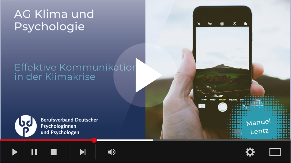 Effektive Kommunikation in der Klimakrise Effektive Kommunikation in der Klimakrise