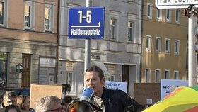 München (Heidenauplatz), 19.03.2026 ca. 400 Menschen