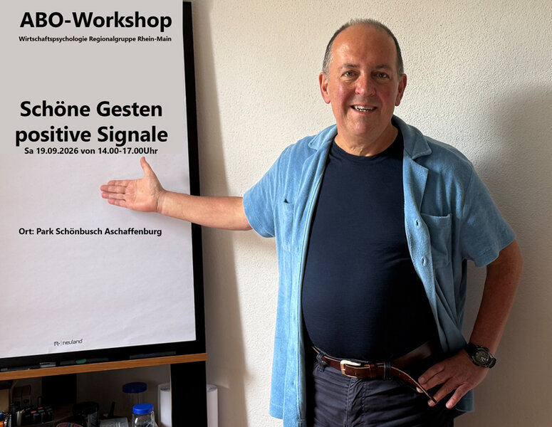 Schöne Gesten + positive Signale Schöne Gesten + positive Signale