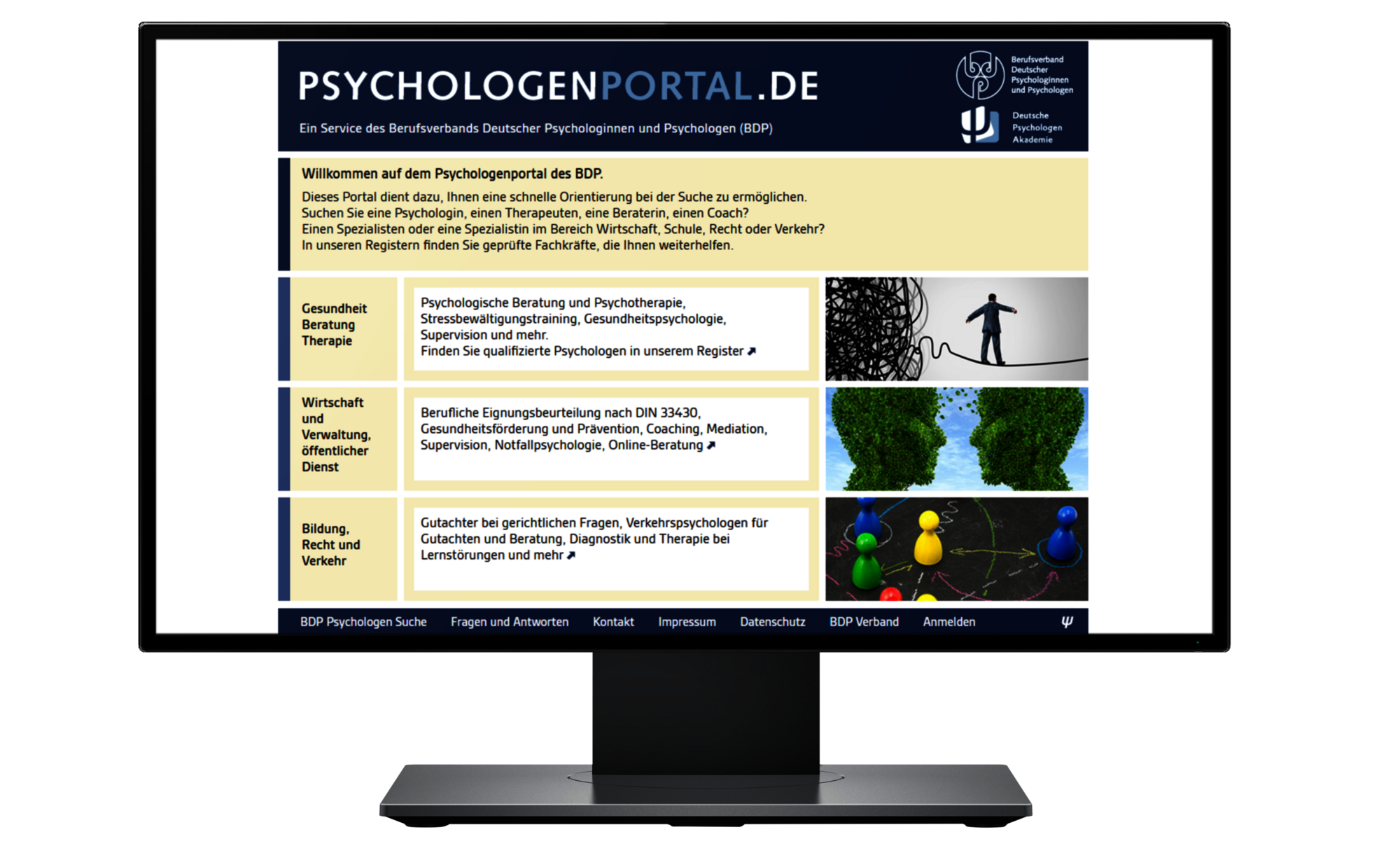 Psycholog*innen-Portal