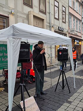 Kundgebung Göttingen, 28.3.26