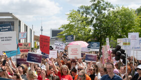Fotos Verbändedemo in Berlin, 8. Juni 2026 Fotos Verbändedemo in Berlin, 8. Juni 2026