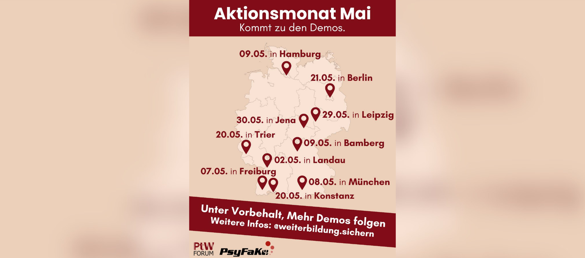 Aktionsmonat Mai Aktionsmonat Mai