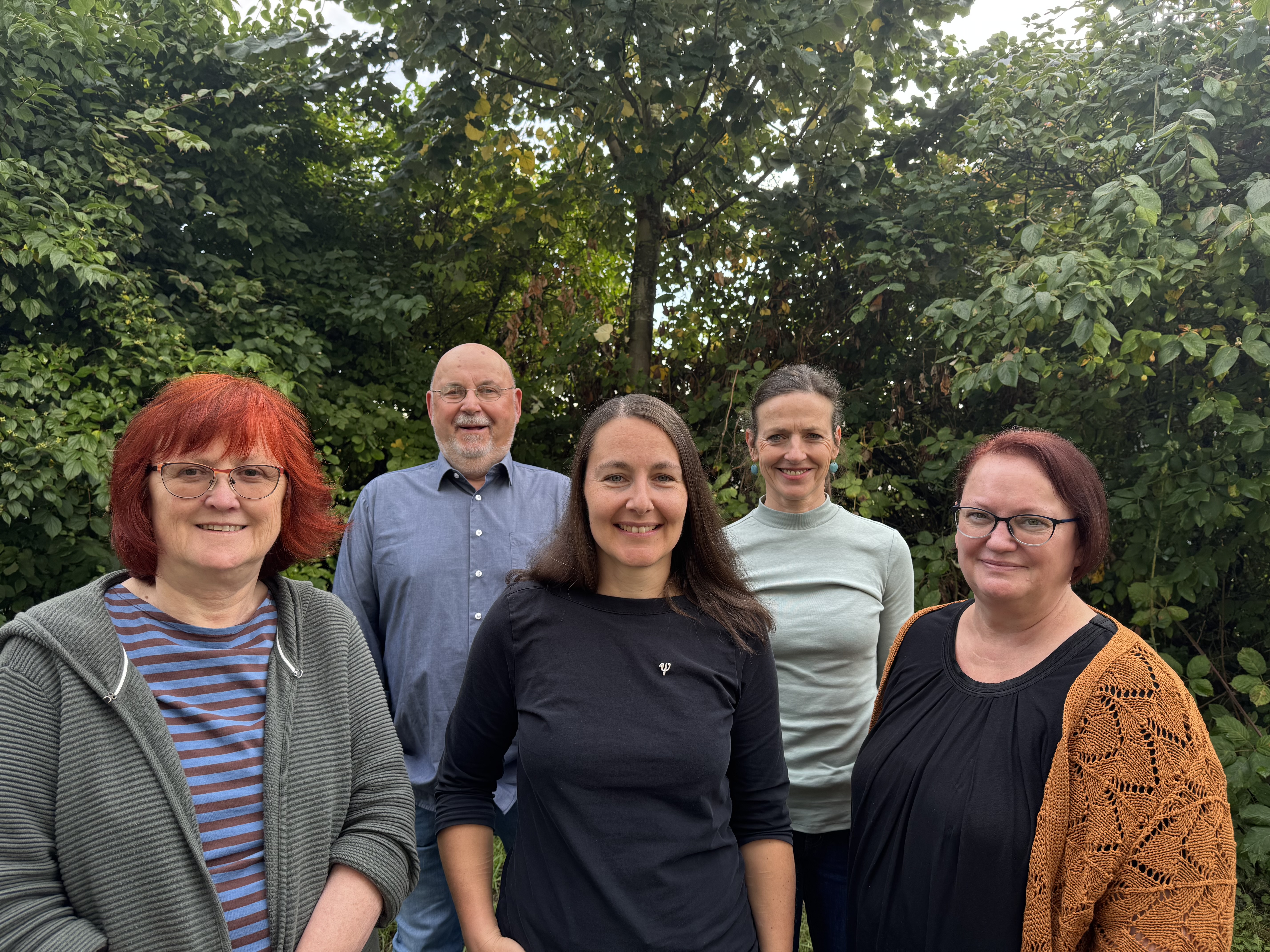 Der neugewählte VPP-Vorstand: (v.l.n.r.) Christel Bentz, Hans-Jürgen Papenfuß, Dr. Johanna Thünker, Susanne Berwanger, Heike Bott
