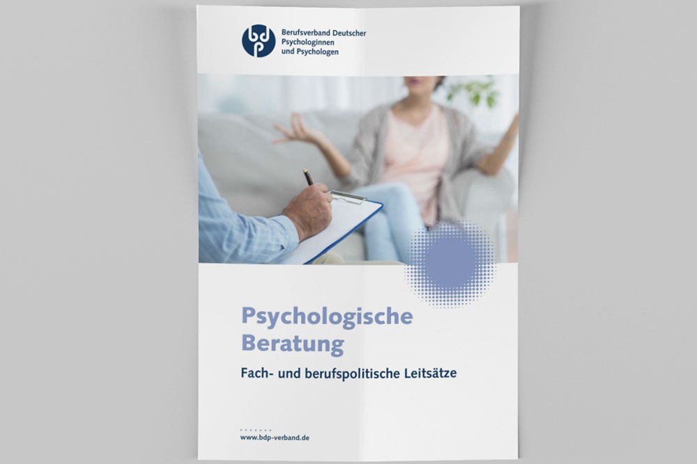 Psychologische Beratung - Fach- und berufspolitische Leitsätze