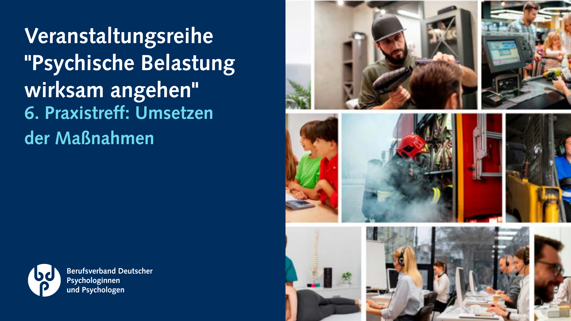 6. Praxistreff: Umsetzen der Maßnahmen